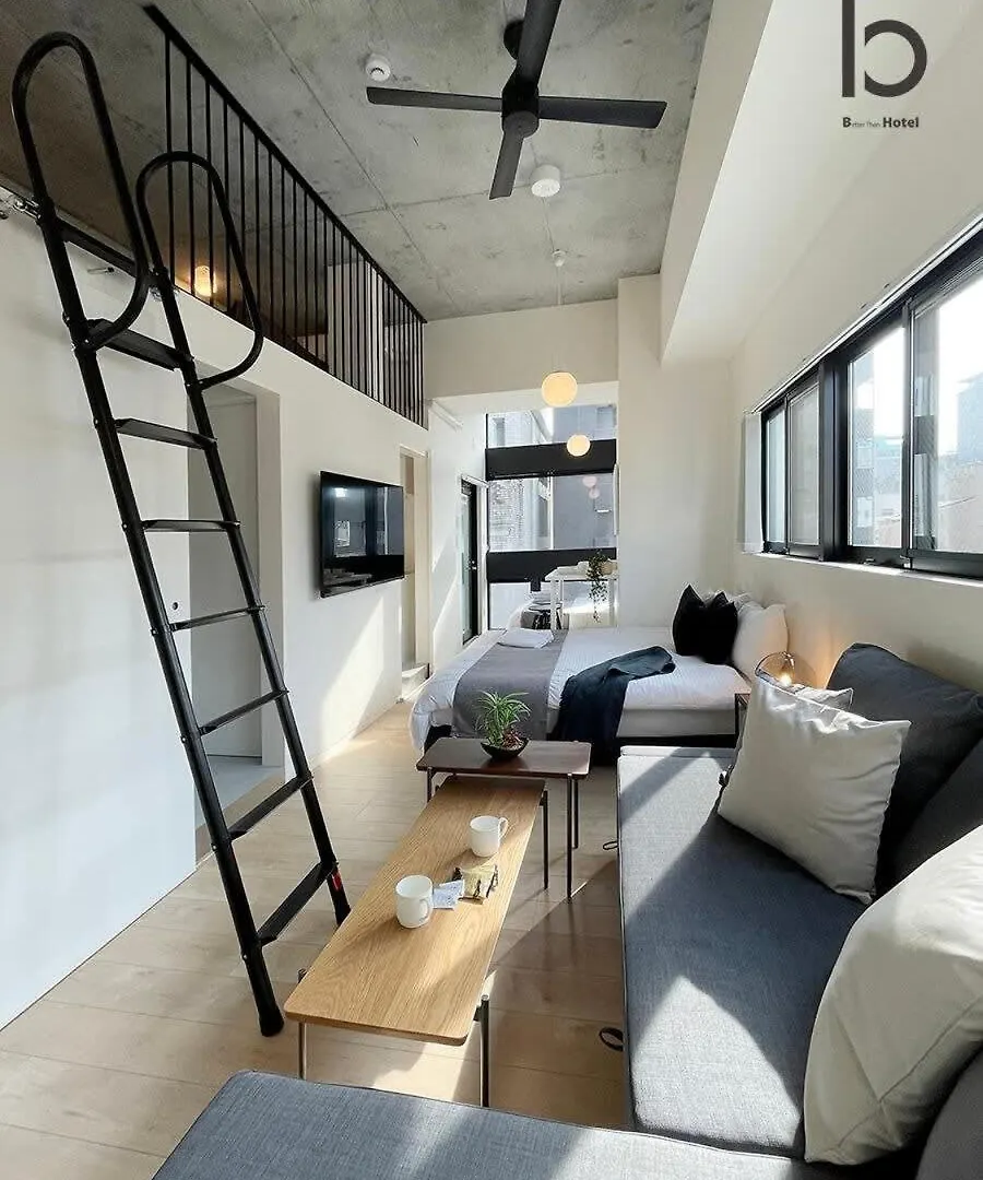 Apartment Bhotel Nekoyard - Bright Loft Studio 5 Min Walk To Peace Park & City Center Hiroshima Japan